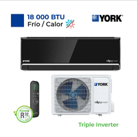 Aire Acondicionado York Split Pared De 18000 Btu-H Triple Inverter Frío-Calor