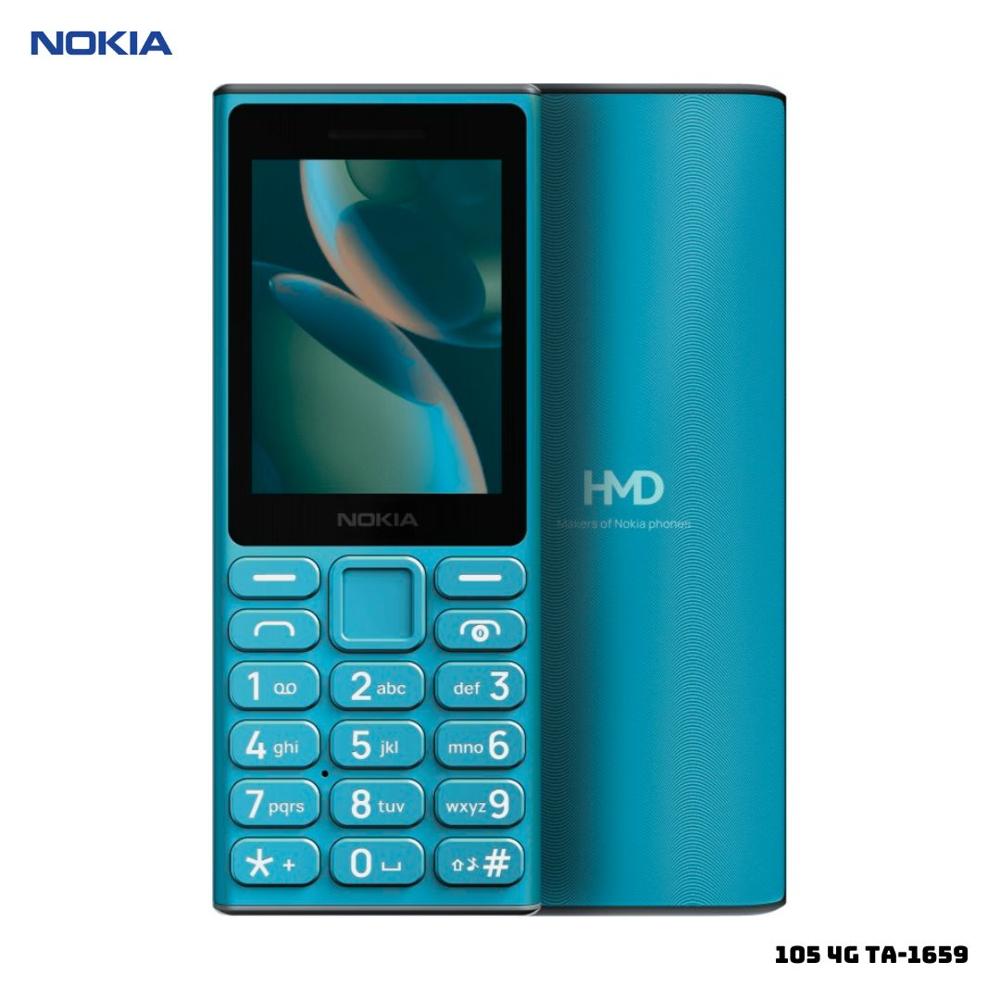 CELULAR BASICO NOKIA 105 4G TA-1659 DUAL SIM - AZUL