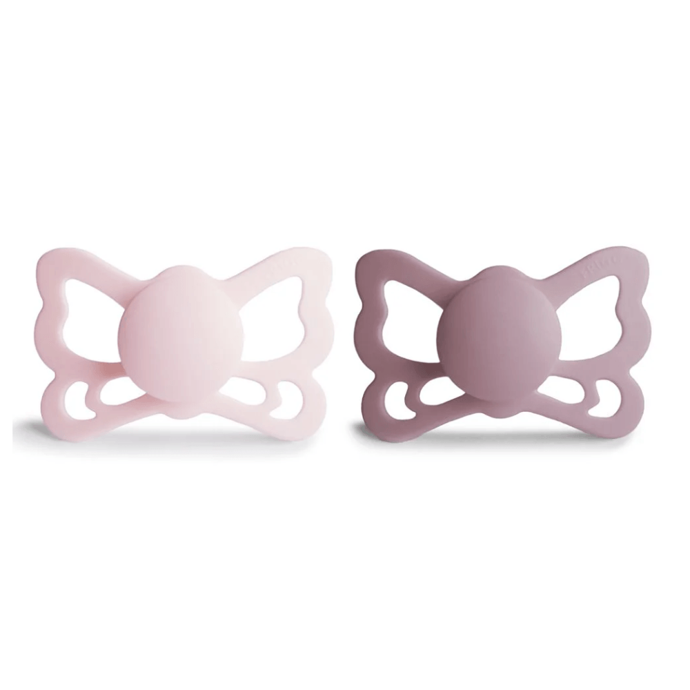 Chupones butterfly Lila y white