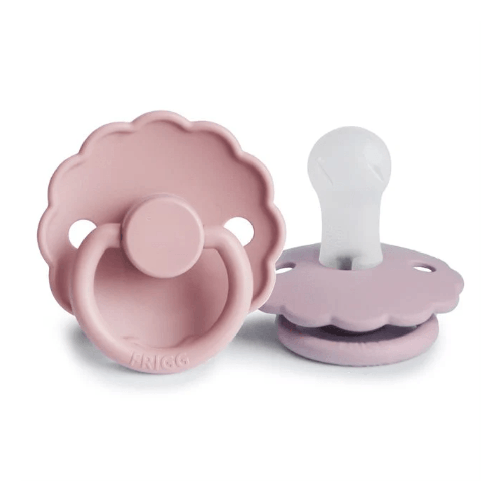 Chupones Daisy pink y soft lilac