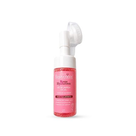 Gel De Limpieza Extracto De Rosas Con Ácido Hialurónico 100Ml + Regalo