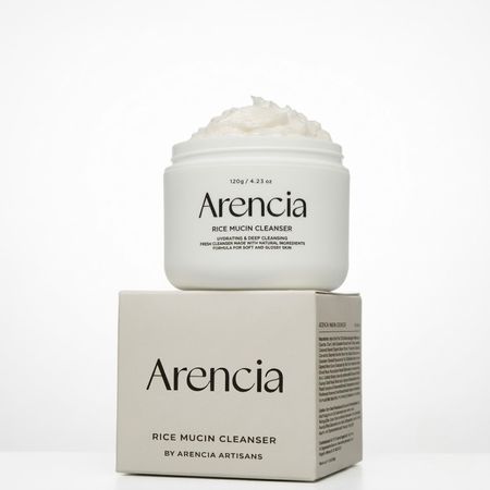 Arencia Limpiador Facial Mochi Mucina de Arroz 120g
