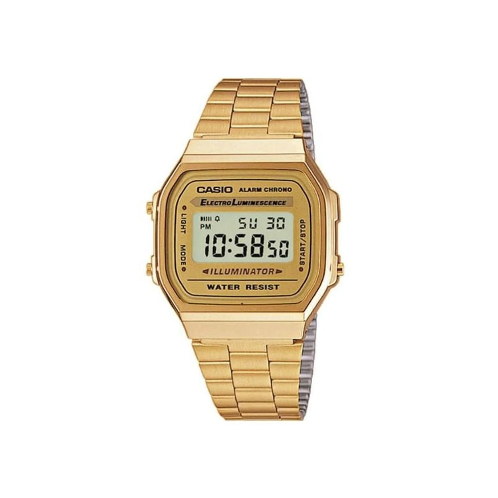 Reloj Casio Unisex A168WG-9W Dorado Talla única