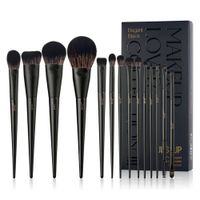 Set 14 Brochas Matte Black T336 - Jessup Beauty