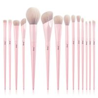 Set 14 Brochas Crystal Pink T495 - Jessup Beauty