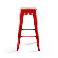 Banco Bar Modelo York Color Rojo