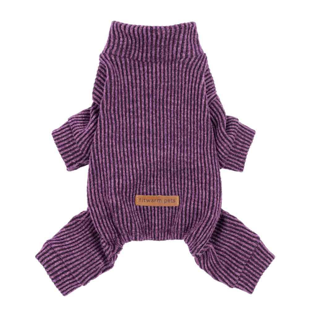 ENTERIZO PERRO MORADO ROPA ABRIGADORA MASCOTA PERRO GATO - TALLA L
