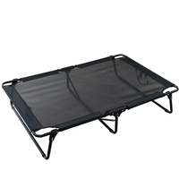 Cama Elevada Plegable Talla L Negro