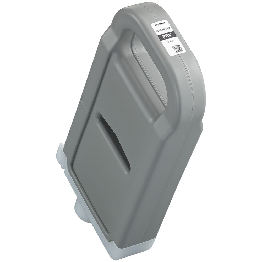 Canon PFI-2700 Cartucho de Tinta Pigmentada Negra 700mL para Impresoras imagePROGRAF GP-20
