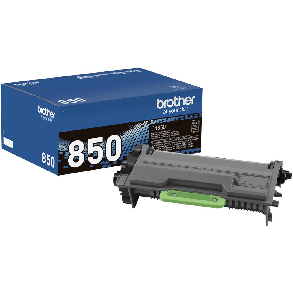 Brother TN850 Cartucho de Tóner de Alto Rendimiento (3-Pack) - Rinde hasta 8000 páginas,