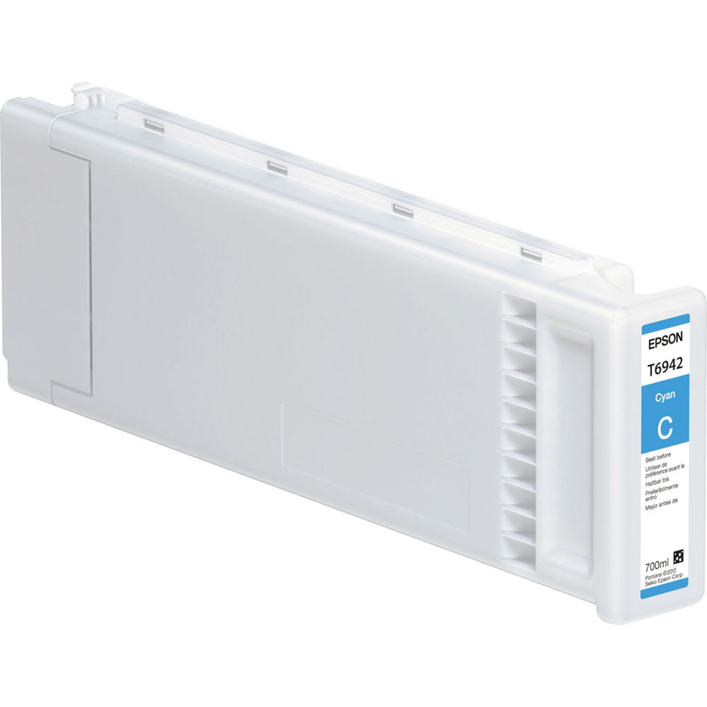 Epson Cartucho de Tinta UltraChrome XD Cian 700mL para Impresoras SureColor T3000, T5000 y