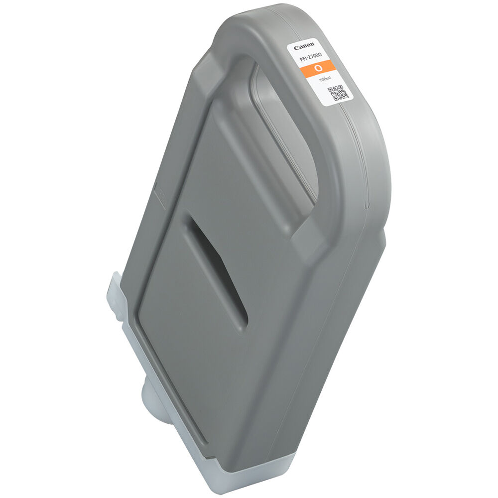 Canon PFI-2700 Cartucho de Tinta Pigmentada Naranja 700mL para Impresoras imagePROGRAF
