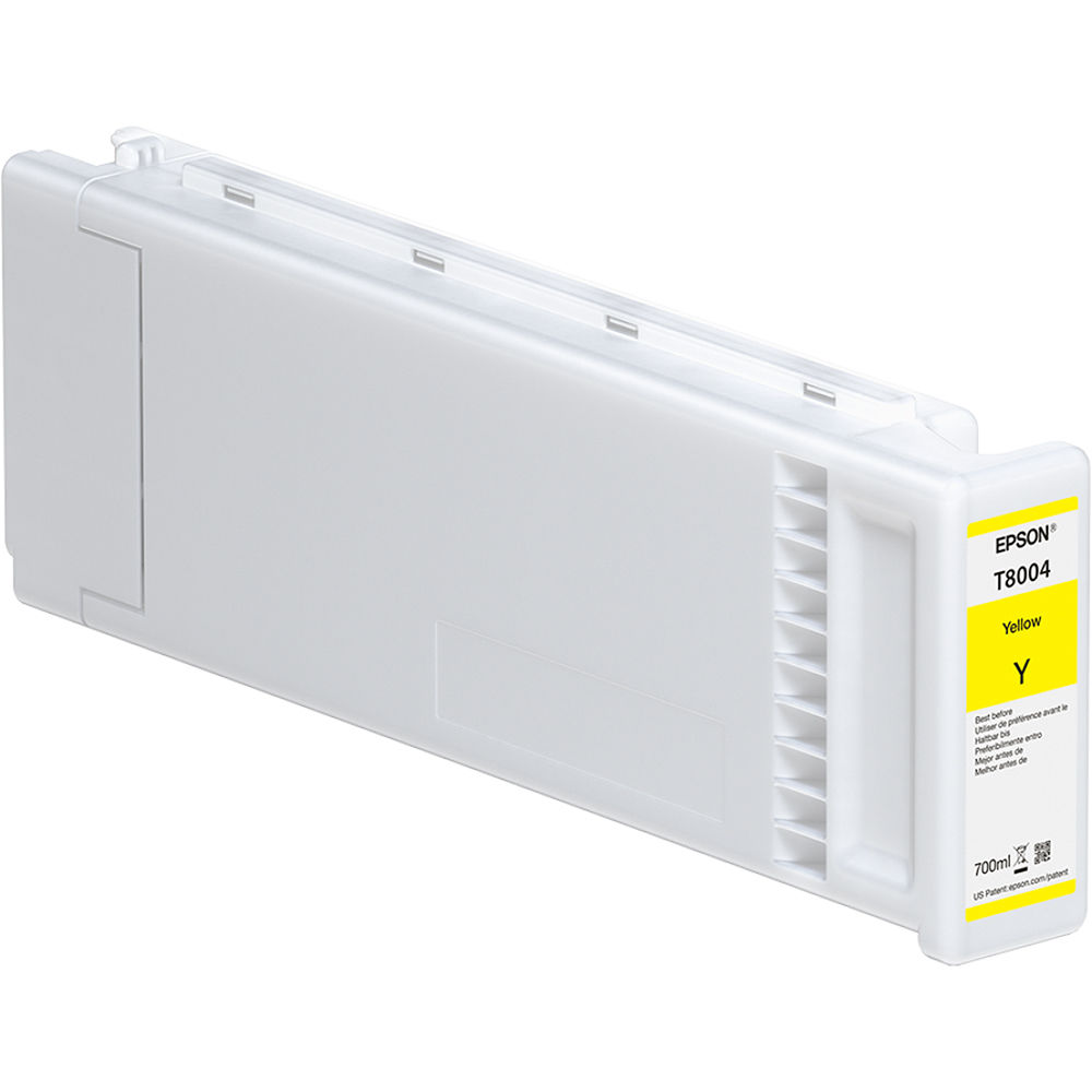 Epson T800400 Cartucho de Tinta UltraChrome PRO Amarillo 700mL para Impresoras SureColor P