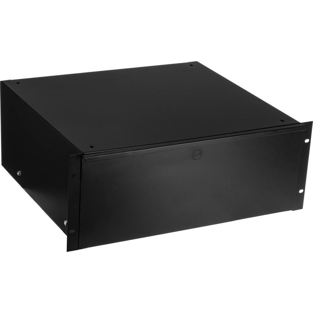 Middle Atlantic Rack Drawer UD4 4RU Acero Negro