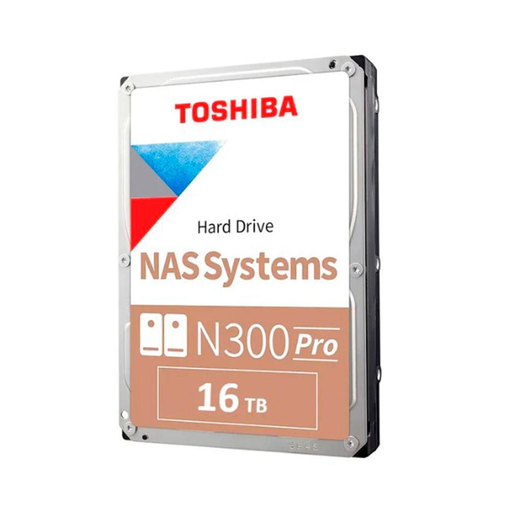 DISCO DURO TOSHIBA N300 PRO HDWG81GXZSTB 16TB 3.5 PULGADAS
