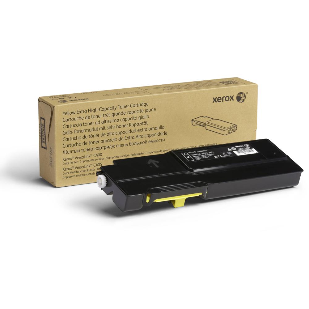 Xerox Tóner Amarillo 106R03525 Alta Capacidad para Impresoras VersaLink C400 y C405 - Rin