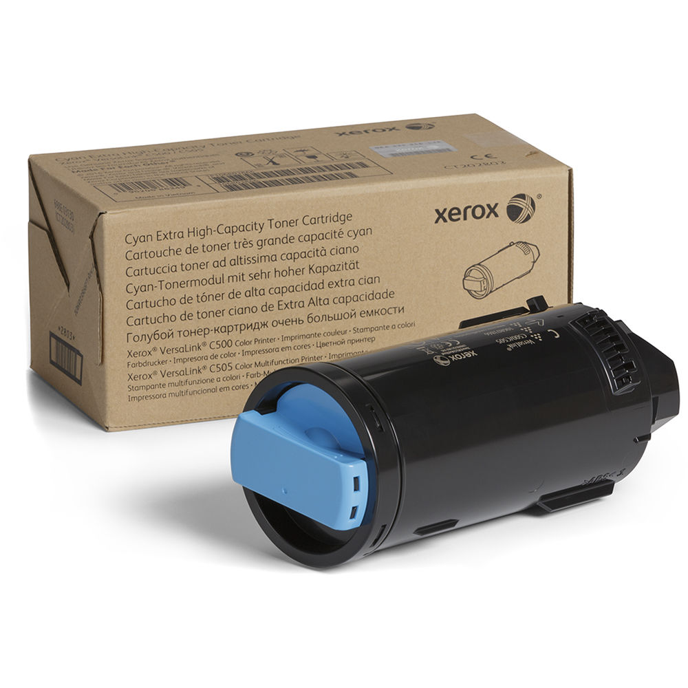 Xerox Toner Cartucho 106R03866 Alta Capacidad Cian para Impresoras VersaLink C500 y C505 -