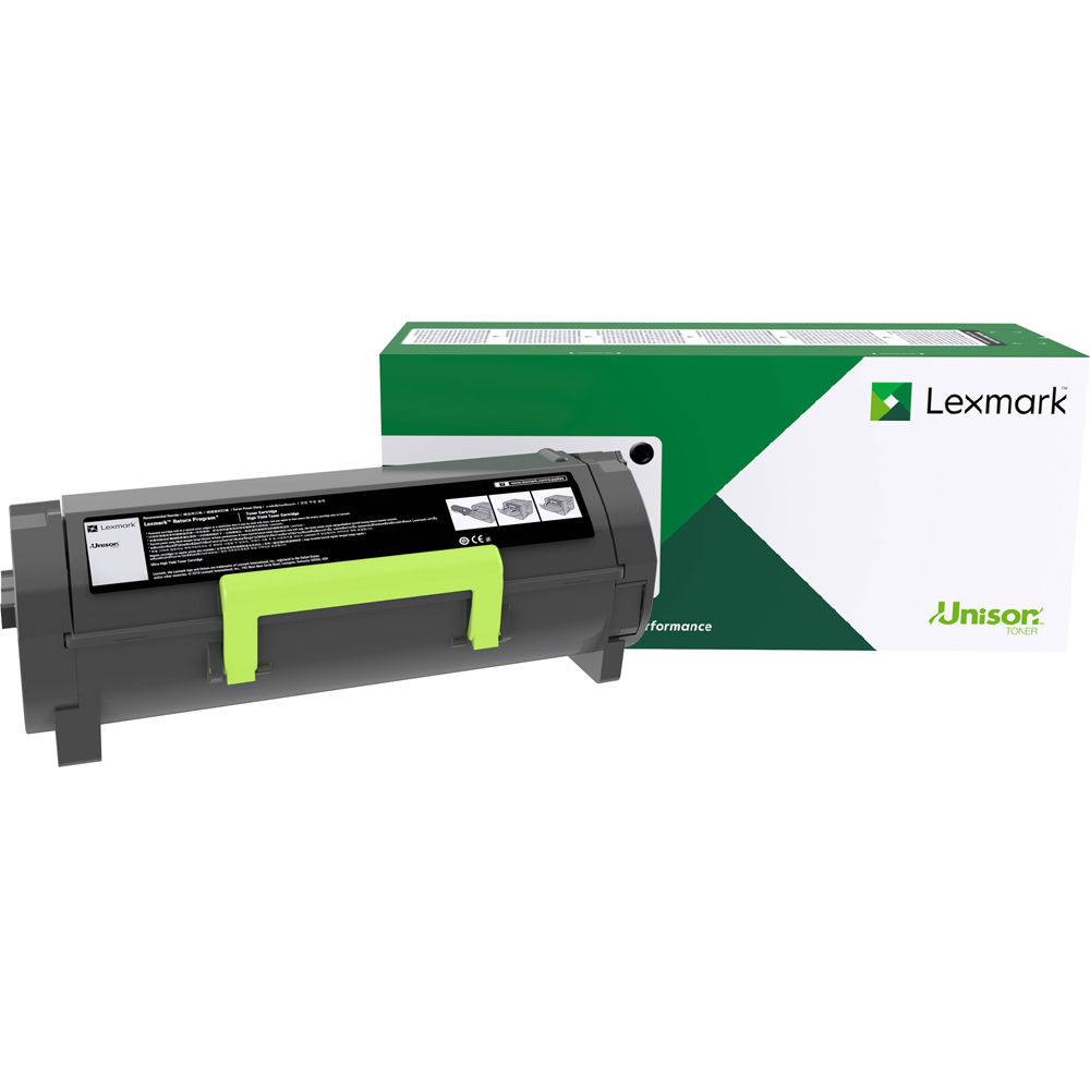 Lexmark Cartucho de Tóner Negro de Alto Rendimiento 56F1H00 - Rinde 15,000 Páginas para