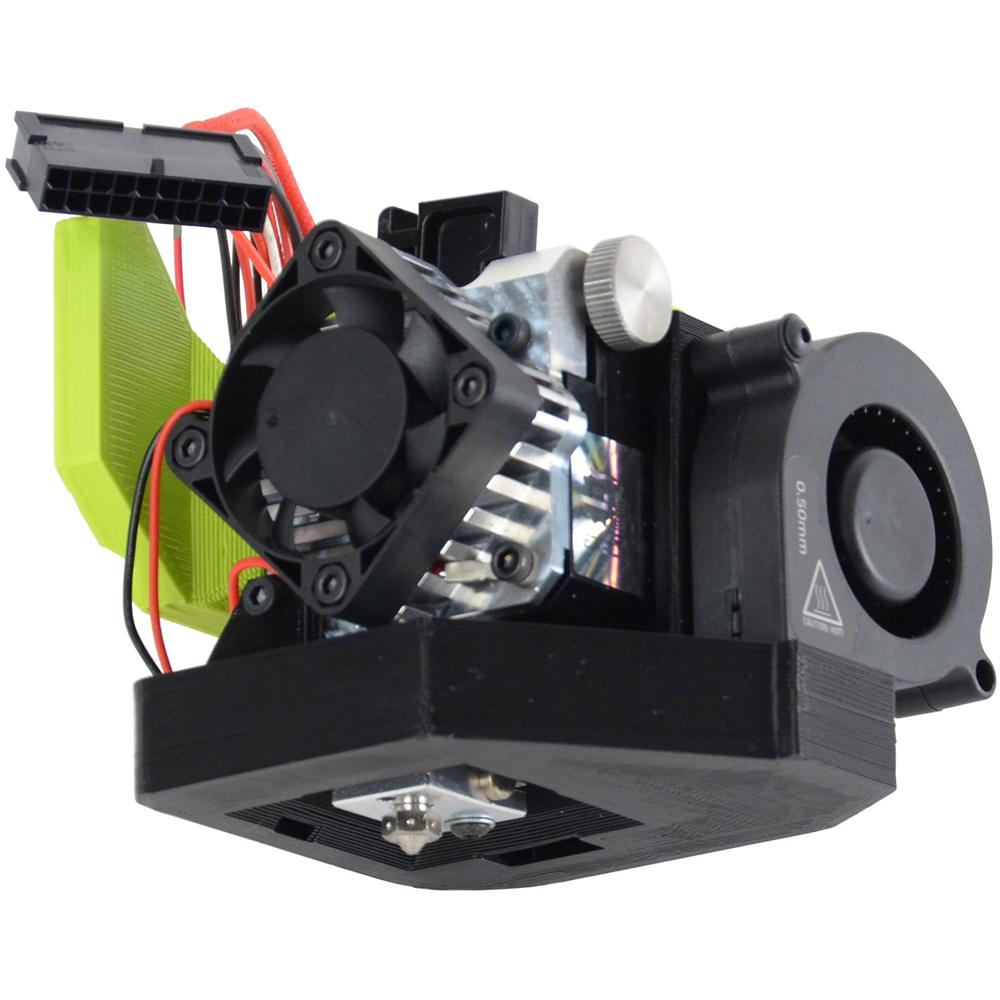 LulzBot Cabezal de Extrusión Simple SE E3D Titan Aero 0.5 mm Compatible con LulzBot Mini