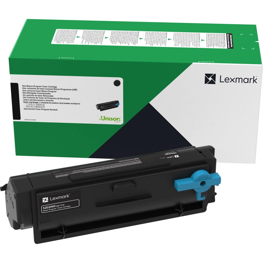 Lexmark Cartucho de Tóner Negro 55B1X00 Extra-Alto Rendimiento para Impresoras Láser Mon