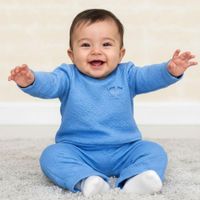 Pack 2 Conjunto Buzo de bebe 100 algodón Jacquard - Niño