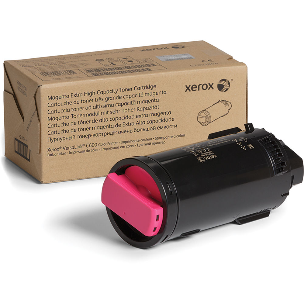 Xerox Cartucho de Tóner Magenta 106R03917 Alta Capacidad para Impresoras VersaLink C600 -