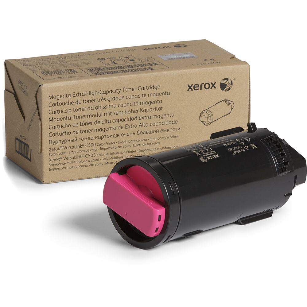 Xerox Cartucho de Tóner Magenta 106R03867 Alta Capacidad para Impresoras VersaLink C500 y