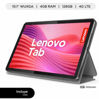 Tablet Lenovo Tab 10.1 128GB  4GB  cámara principal 8MP y frontal 5MP TB311XU