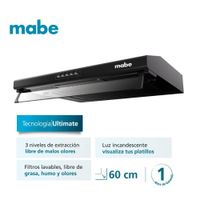 Campana Extractora  Mabe CMU6020PB0 60cm