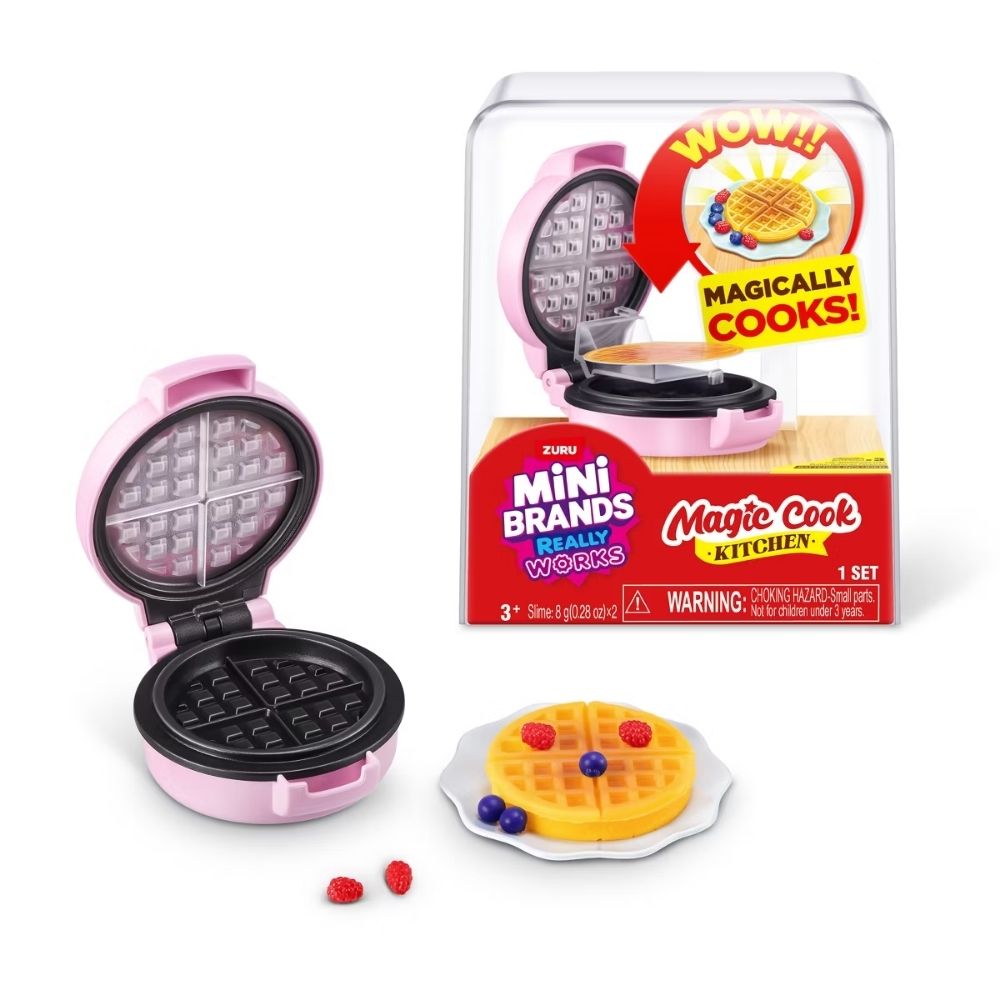 Juguete Maquina para Waffles Cocina Magica Mini Brands 78413560576362