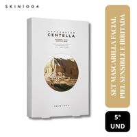 Set Máscara Facial Piel Sensible - Madagascar Centella Watergel Sheet Ampoule Mask 5und
