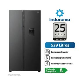 Refrigeradora Indurama 529Lt No Frost Side By Side RI795DNI
