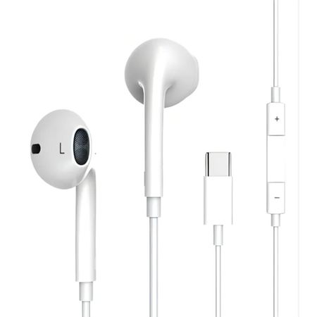 Audífonos para iPhone estilo EarPods con conector Tipo C