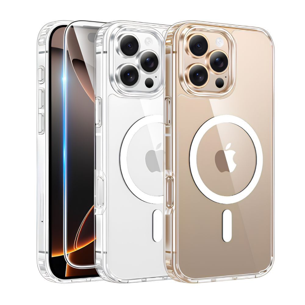 Case Transparente Magsafe Premiun para iPhone 16 Pro Max