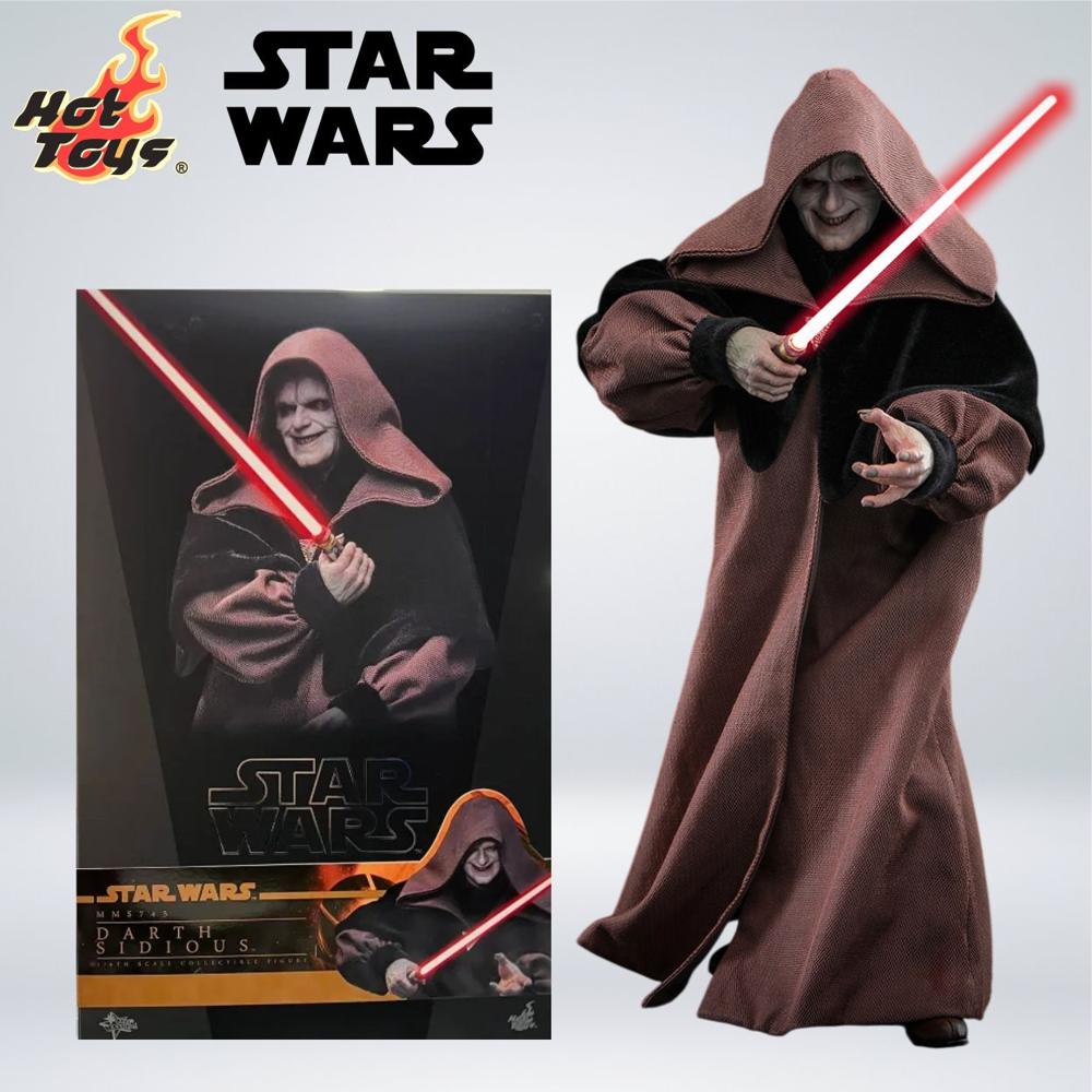 FIGURA STAR WARS EPISODE III REVENGE OF THE SITH DARTH SIDIOUS - HOT TOYS