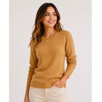Chompa Mujer cuello redondo cashmere Hilo