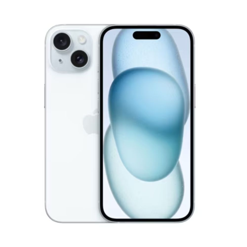 Celular Apple iPhone 15 128GB Versión Chip Blue