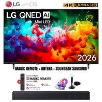 Televisor Smart TV LG 50'' QNED MiniLED UHD 4K 50QNED70BSA 2026 - Ant - Soundbar Samsung