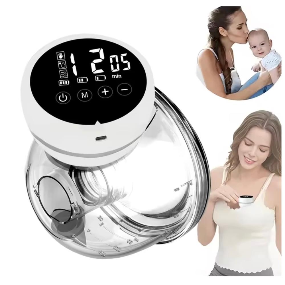 EXTRACTOR DE LECHE MATERNA ELECTRICO BLANCO RECARGABLE