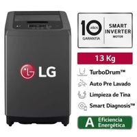 Lavadora LG WT13BVTB 13 Kg Smart Motion Carga Superior