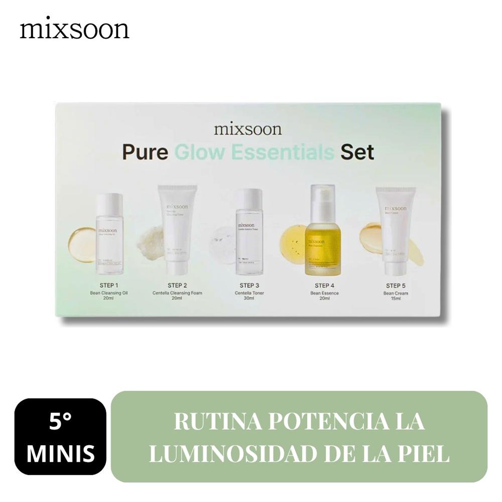 Set iluminador Rutina Esencial Piel Opaca y Deshidratada - Pure Glow Essentials Set 5minis