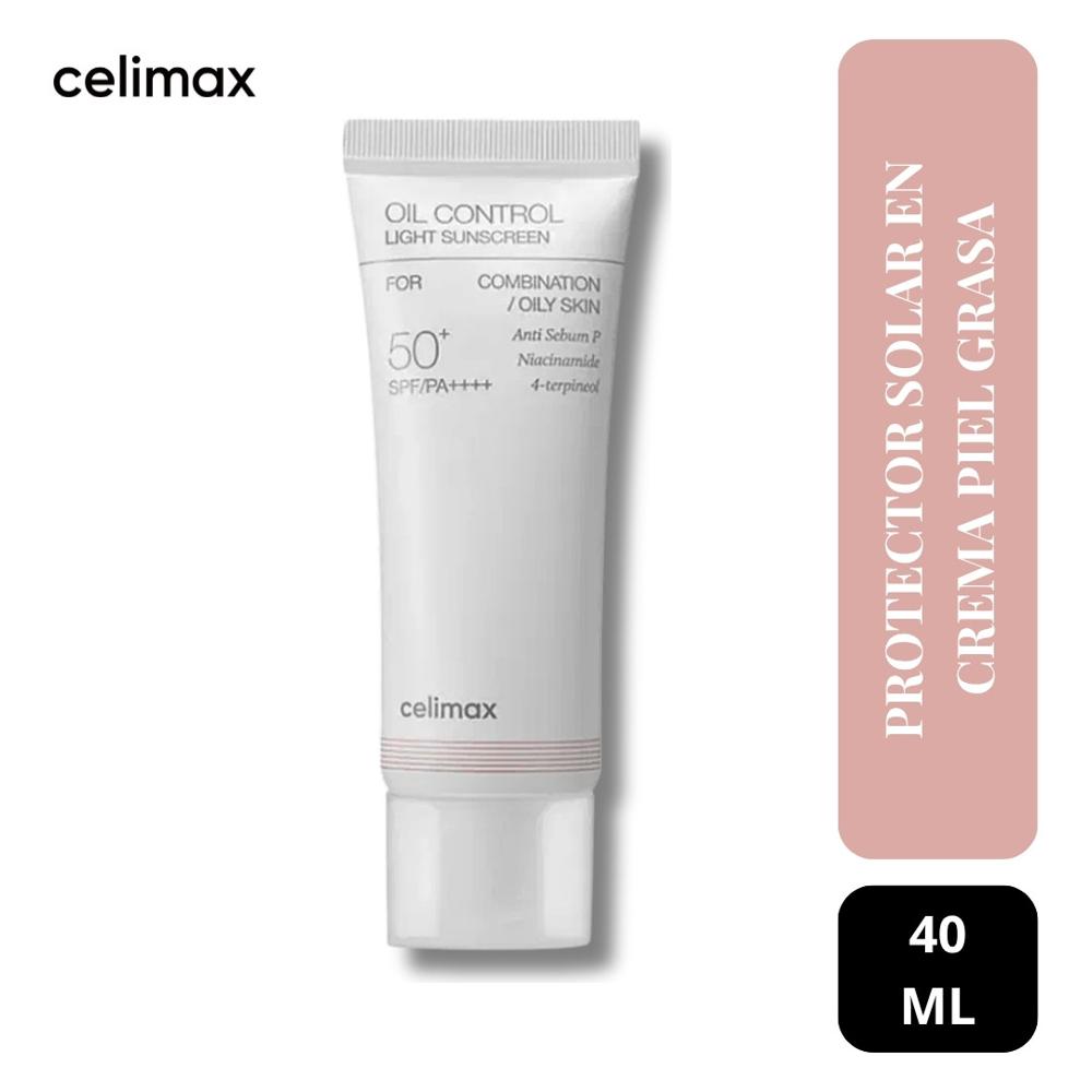 Protector Solar en Crema Piel Mixta y Grasa - Oil Control Light Sunscreen 40ml