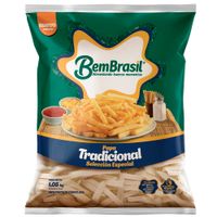 Papa Tradicional Congelada BEM BRASIL Bolsa 1.05kg