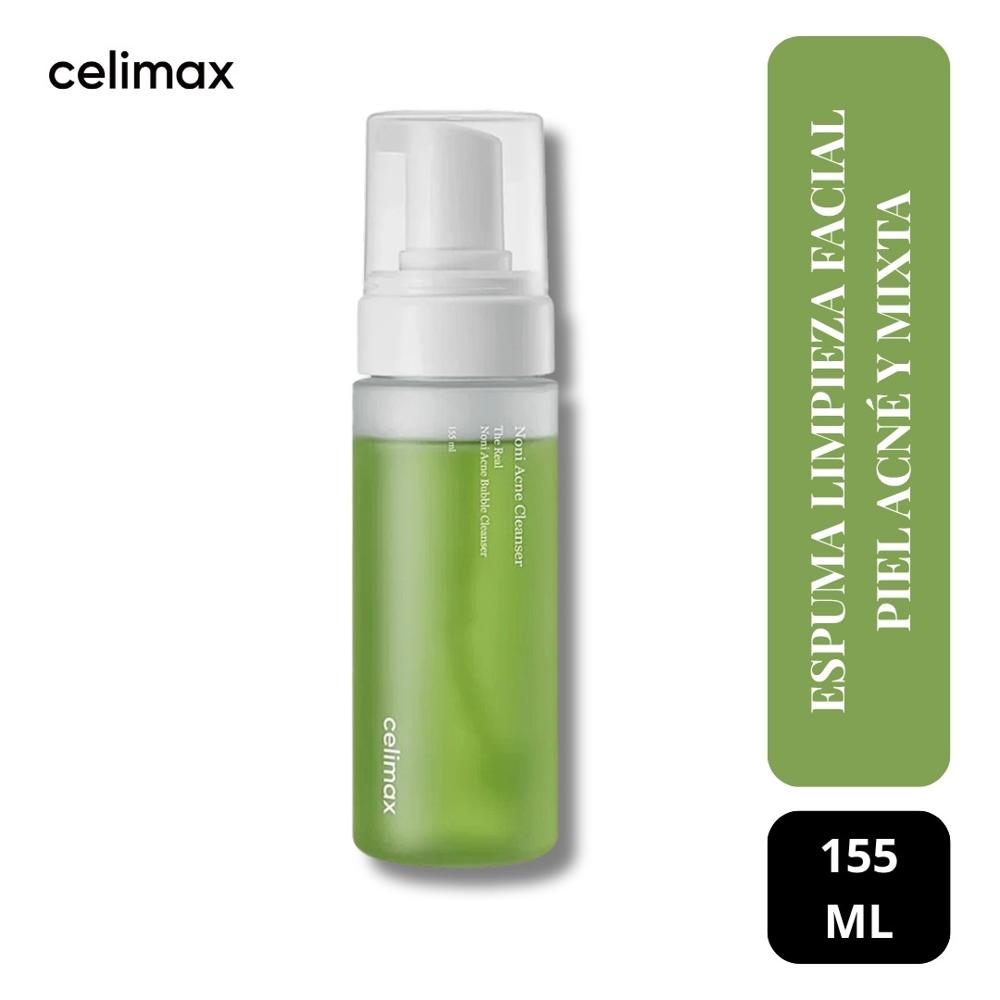 Espuma Limpieza Facial Piel Acné y Mixta - Celimax Noni Acne Bubble Cleanser 155ml