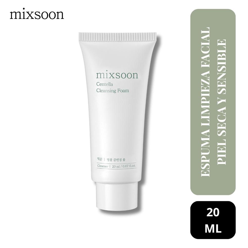 Mini Espuma Limpieza Facial Piel Seca y Sensible - Centella Cleansing Foam 20ml