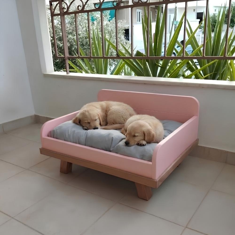 Casa para mascotas Joshua Rosa y Chavenna | Masiva Home