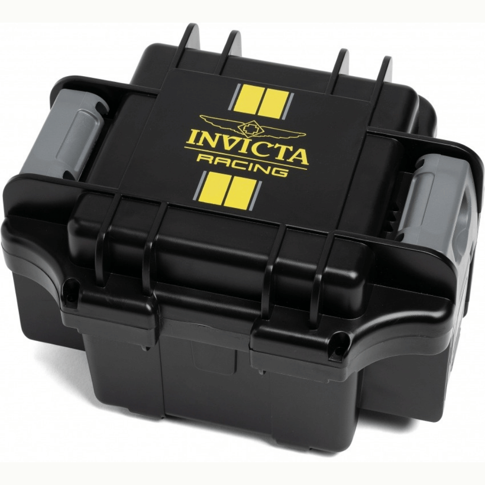 Estuche Invicta Racing 1-Slot Dive Impact Watch Case Black  DC1-RAC