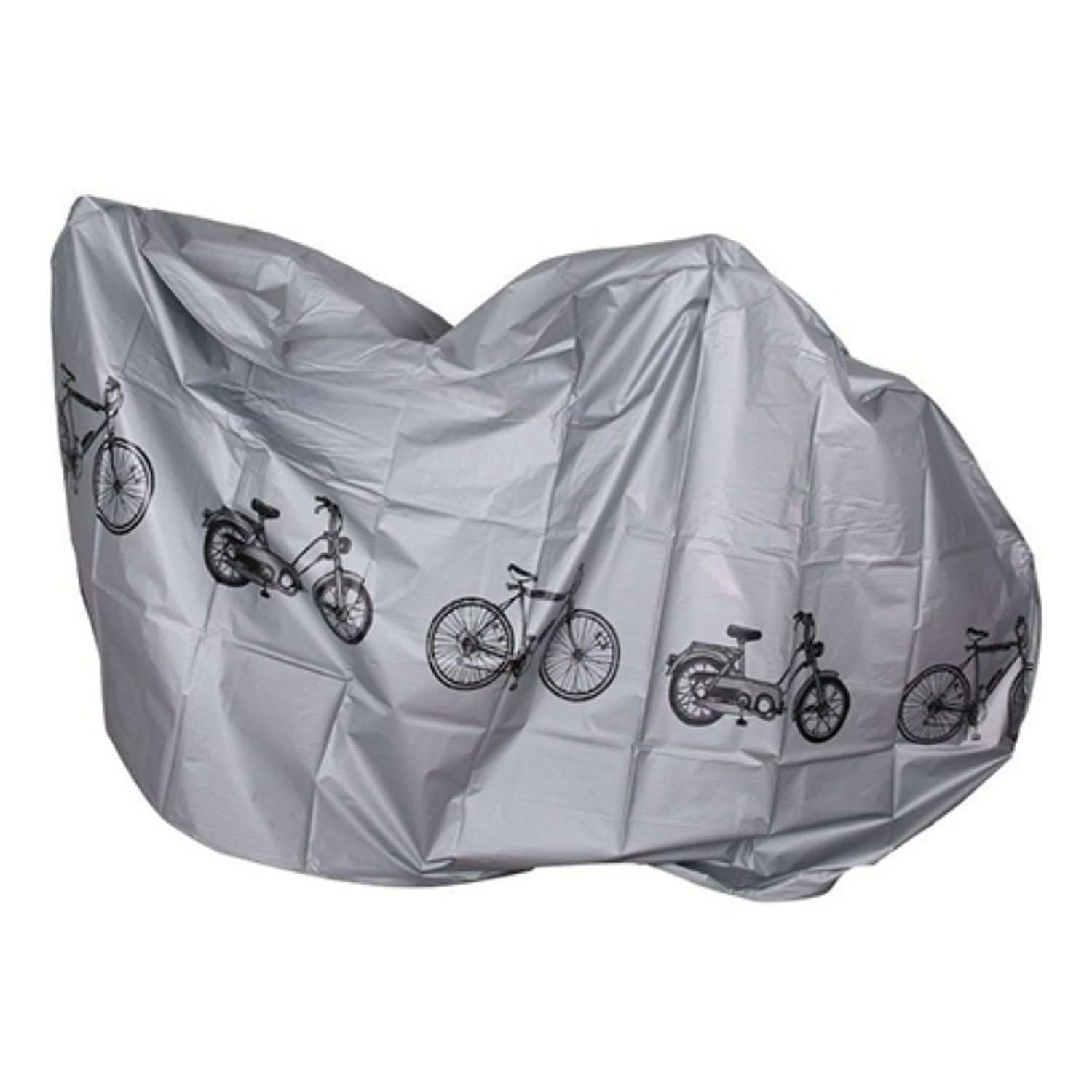 Cobertor Para Bicicleta Impermeable Funda Ciclismo Moto Lluvia - Gris