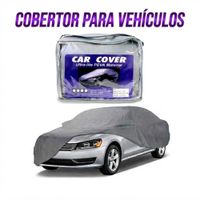 Cobertor de Lluvia Funda para auto Protector Impermeable XL Gris