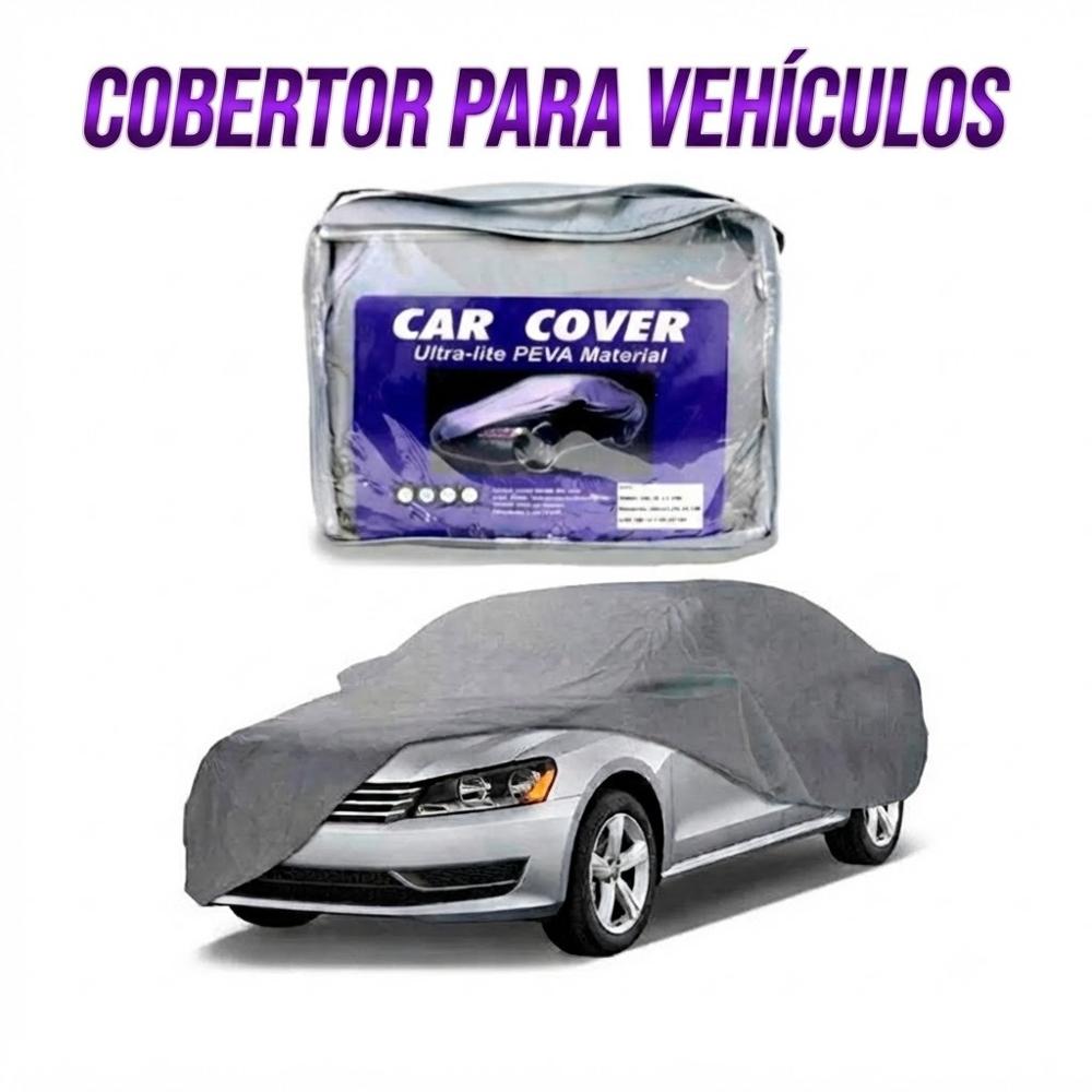 Cobertor de Lluvia Funda para auto Protector Impermeable XL Gris